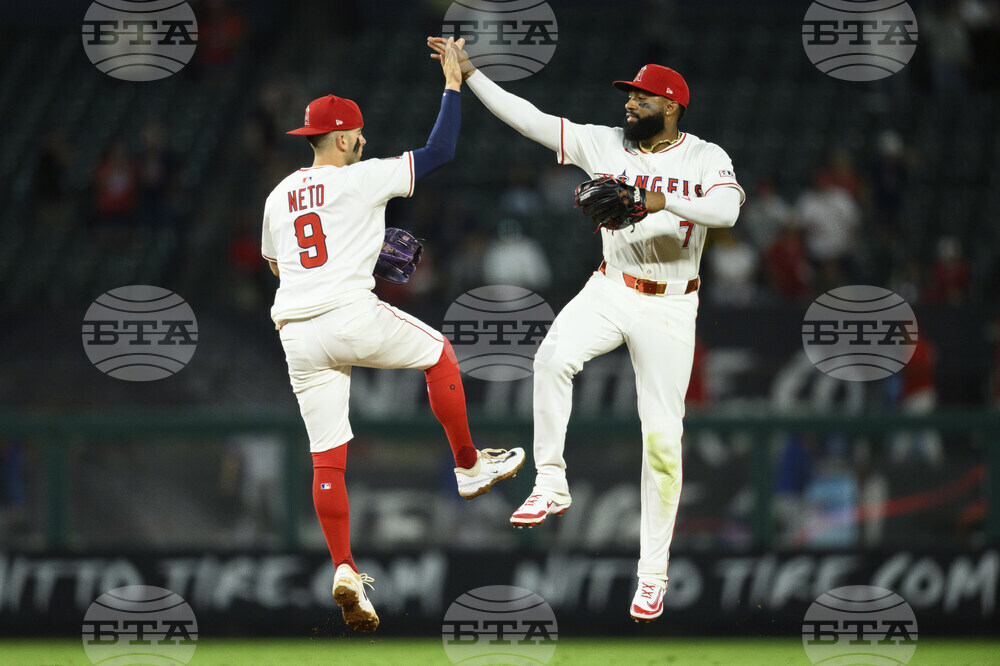 Rangers Angels Baseball
