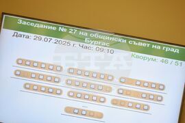 Бургас - Общински съвет – заседание