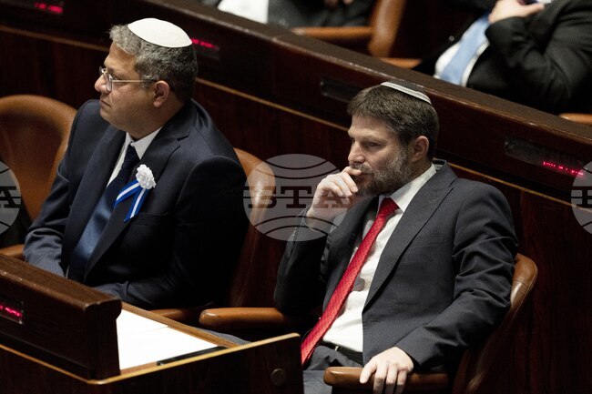 Израелските крайнодесни министри Итамар Бен-Гвир и Бецалел Смотрич призоваха за анексирането на Западния бряг 