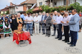 Село Йоаким Груево - министър Иван Иванов - първа копка