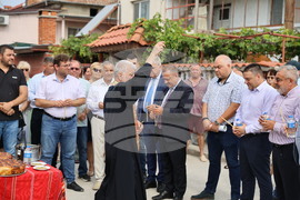 Село Йоаким Груево - министър Иван Иванов - първа копка