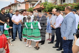Село Йоаким Груево - министър Иван Иванов - първа копка
