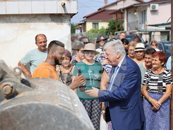 Село Йоаким Груево - министър Иван Иванов - първа копка