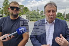 Шумен - ремонт на път - Пети километър