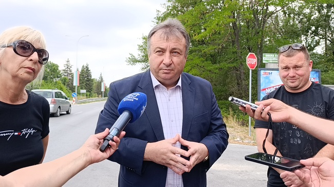 Кметът на Шумен: Доволен съм, че пътят за Пети километър е готов, преобразяваме входно-изходните артерии на града