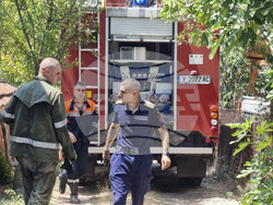 Ямбол - пожар - местност Курткая