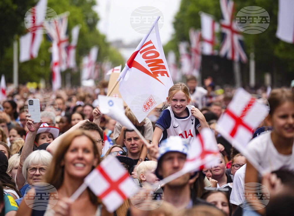 Britain England Soccer Euro 2025 Victory Parade