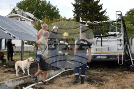 Хасково - кемпер - пожар