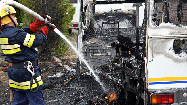 През последното денонощие са ликвидирани 38 пожара в страната, един човек е пострадал