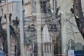 Бургас - улица - ремонт - премахнати дървета