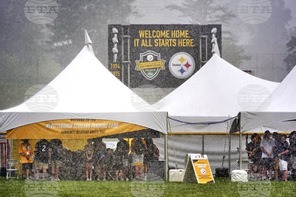 Steelers Camp Football