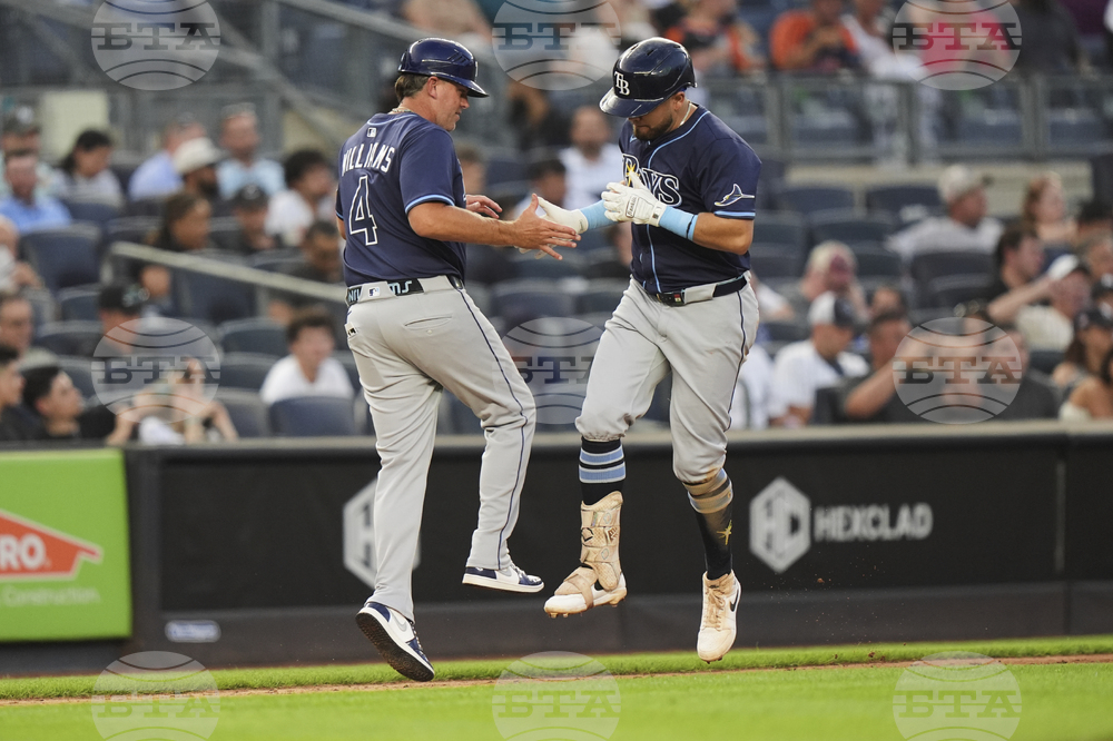 Rays Yankees Baseball