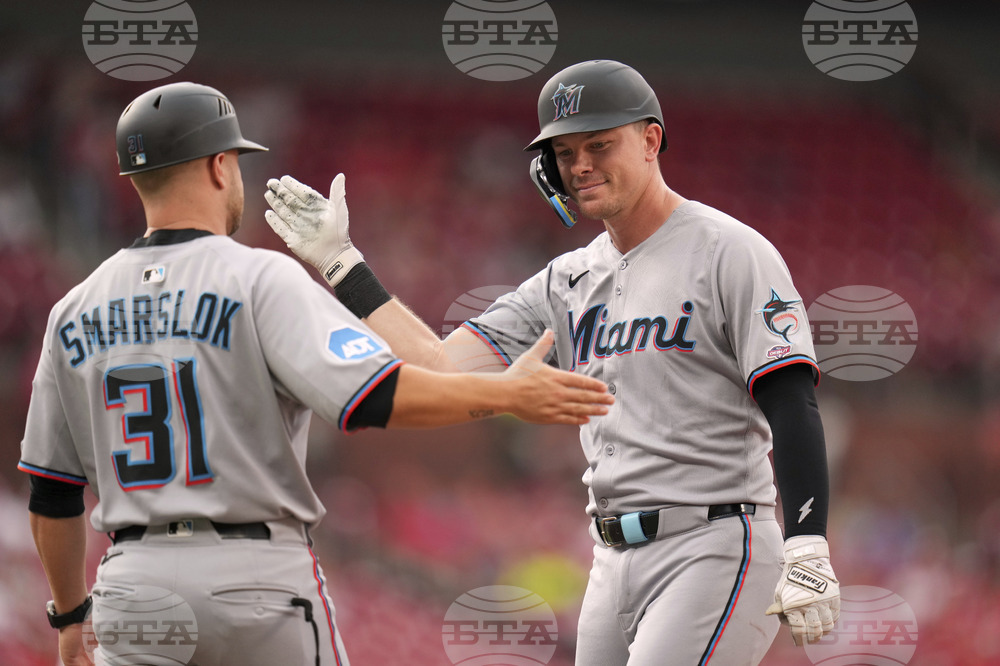 Marlins Cardinals Baseball