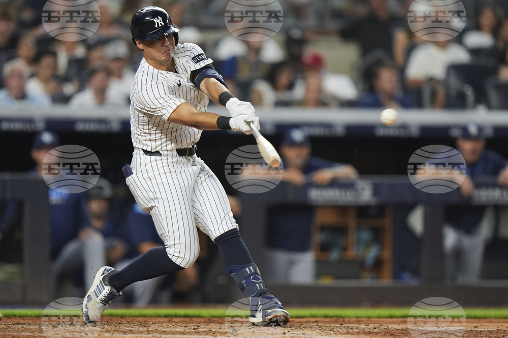 Rays Yankees Baseball