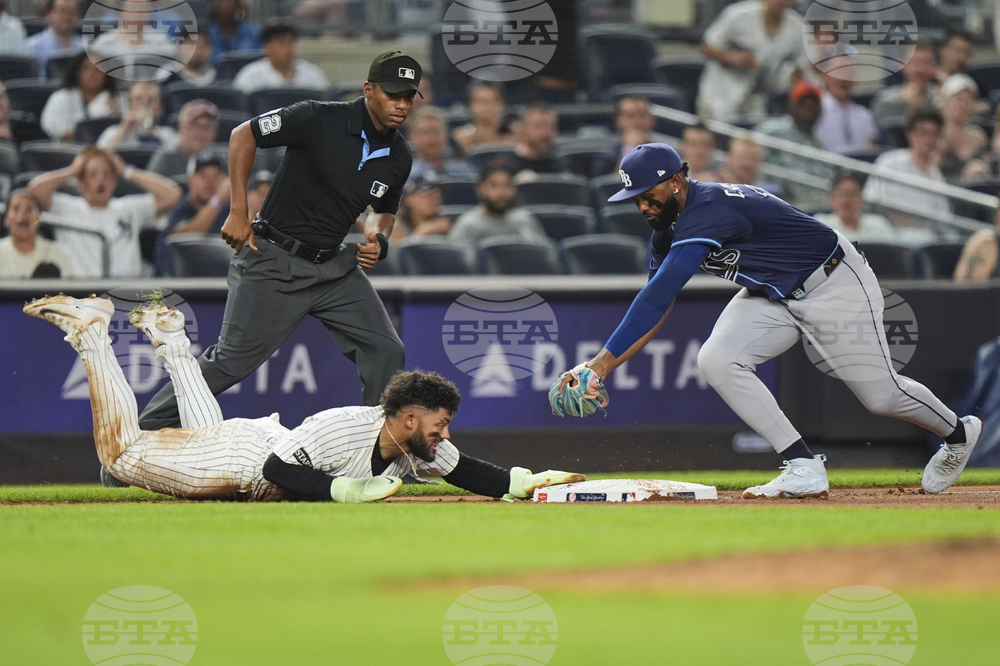 Rays Yankees Baseball