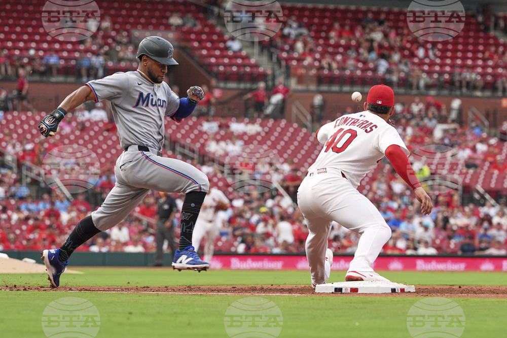 Marlins Cardinals Baseball