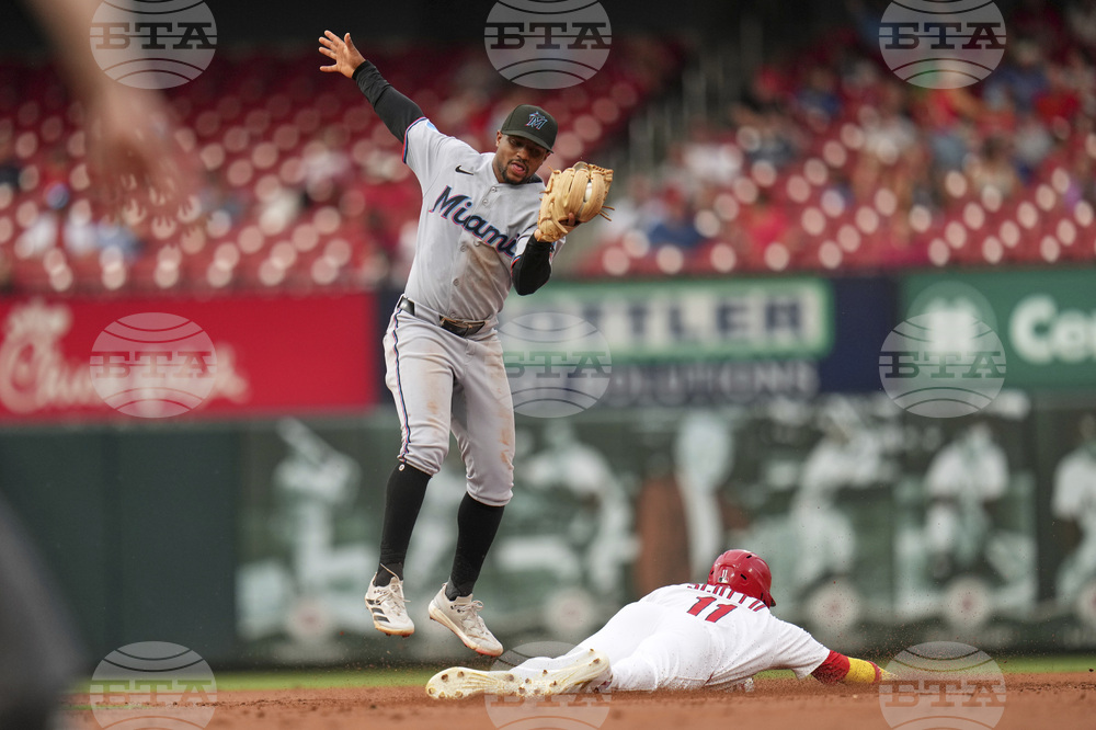 Marlins Cardinals Baseball