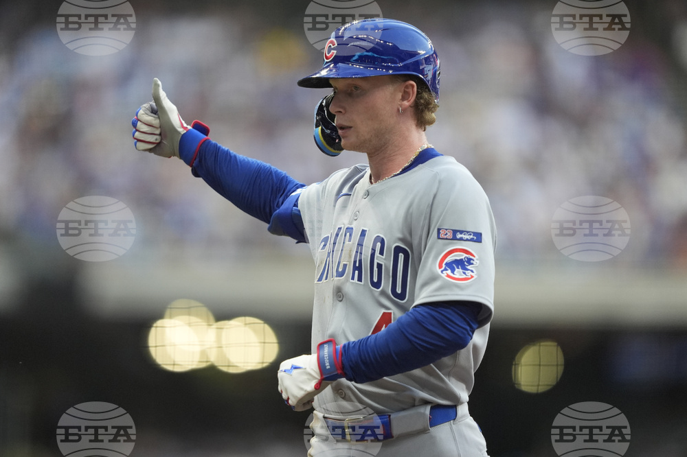 Cubs Brewers Baseball