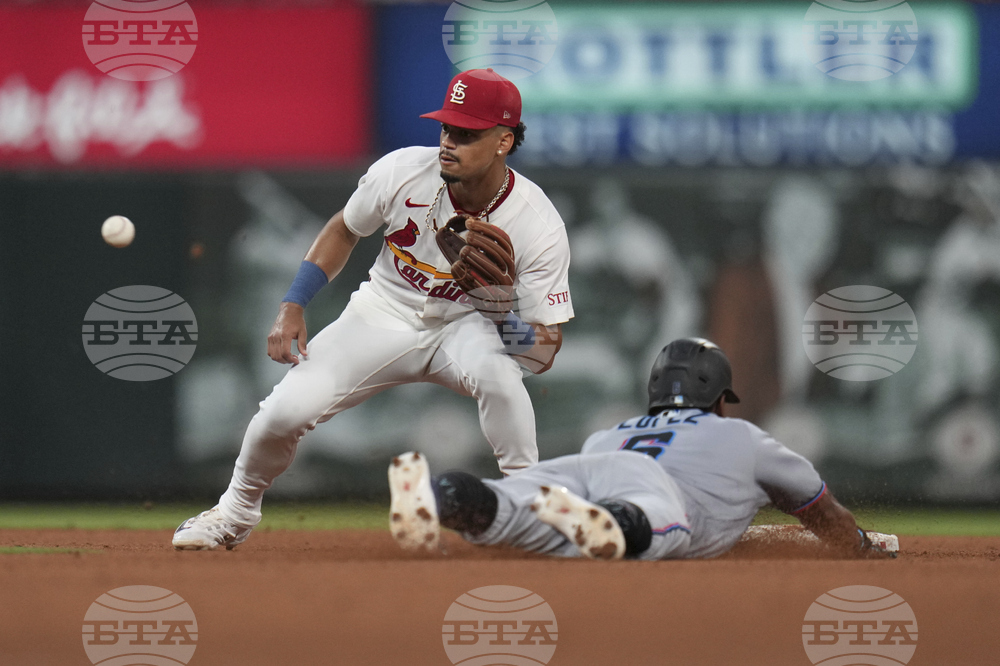 Marlins Cardinals Baseball