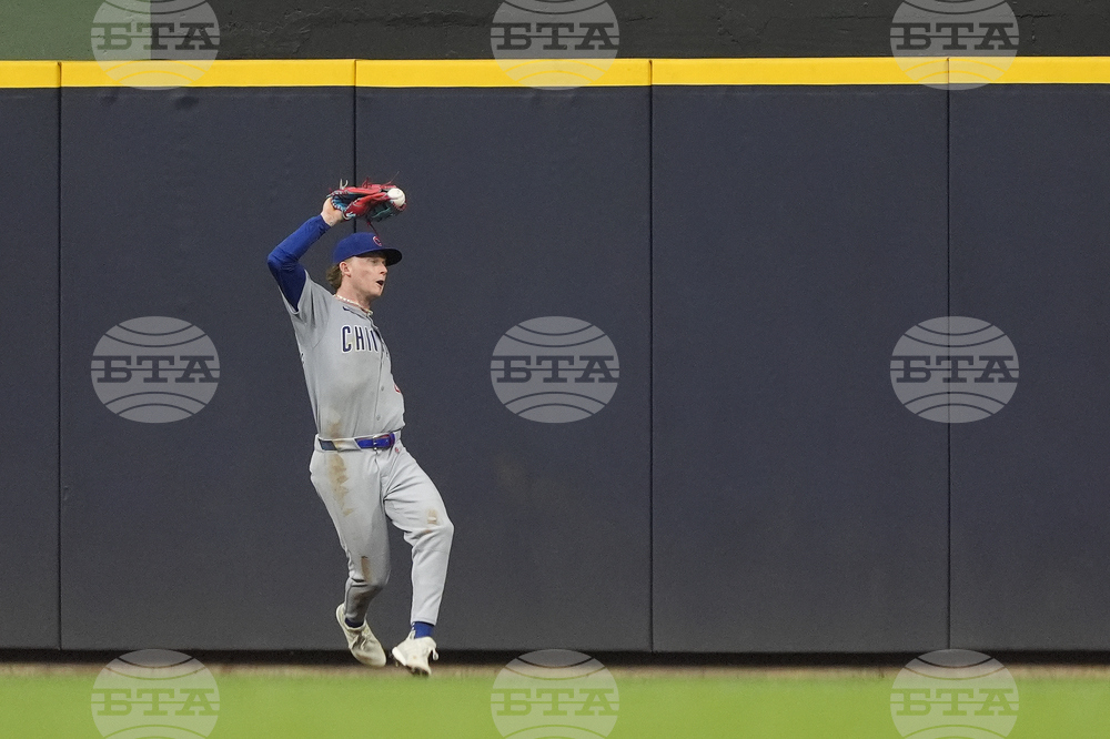 Cubs Brewers Baseball