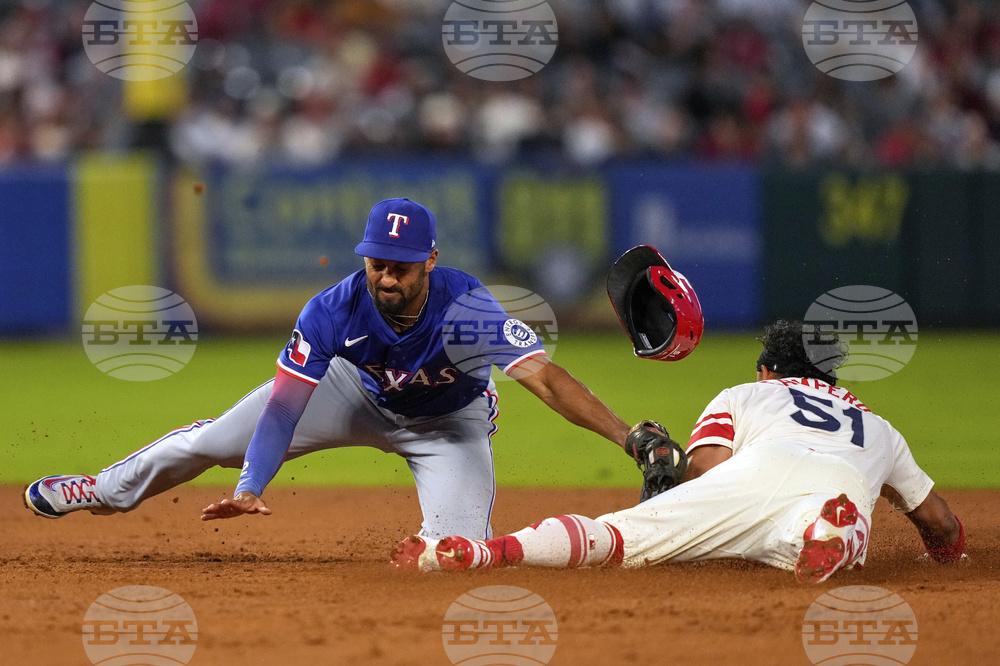 Rangers Angels Baseball