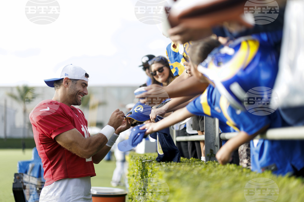 Rams Camp Football