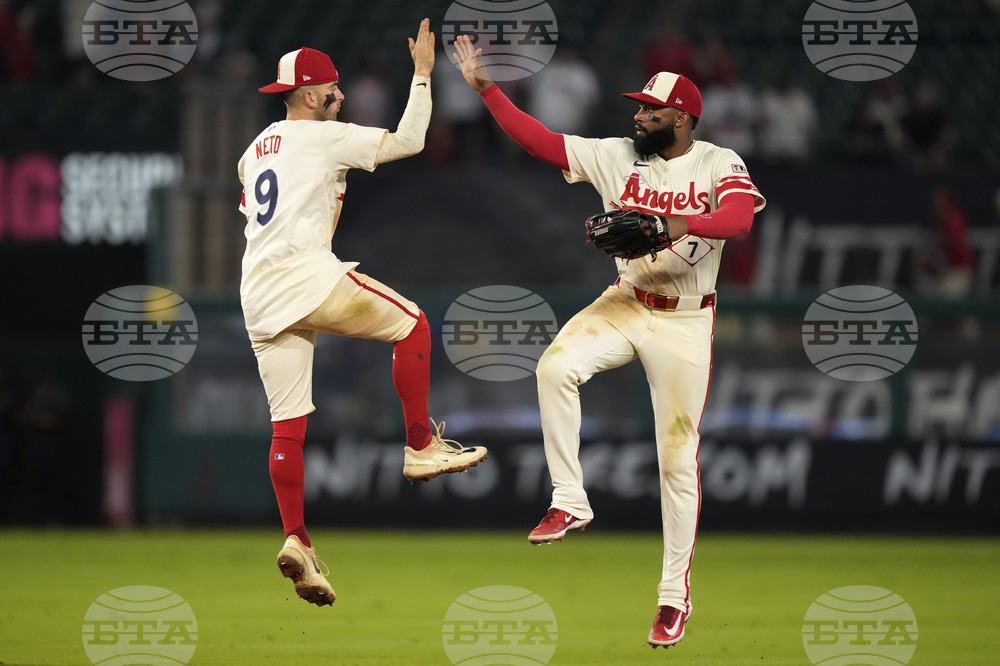 Rangers Angels Baseball