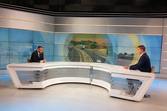 АПИ: Инж. Вълчев: Утре ще бъде пуснато движението при виадуктите преди тунел „Витиня“ на АМ „Хемус“ 