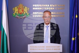 Министерски съвет - Красимир Вълчев - брифинг