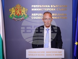 Министерски съвет - Красимир Вълчев - брифинг