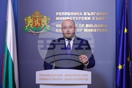 Министерски съвет - Георги Георгиев - брифинг