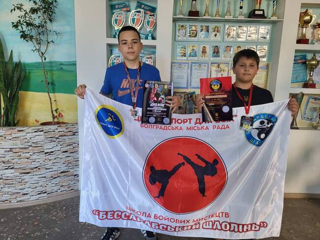 Бойци от Болград, Украйна, се представиха на открит турнир по кикбокс и бокс 