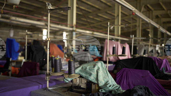 Протест на работници от текстилния сектор в Лесото, засегнати от американските мита