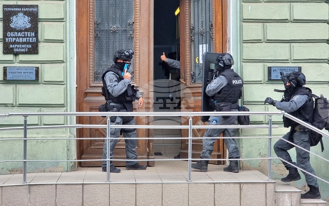 Варна - регионално учение за противодействие на ситуация с превзет обект от терористи с вземане на заложници