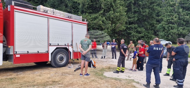 Обучение за реакция при горски пожари се проведе в Смолян