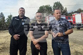 Село Илинденци - пожар - шести ден