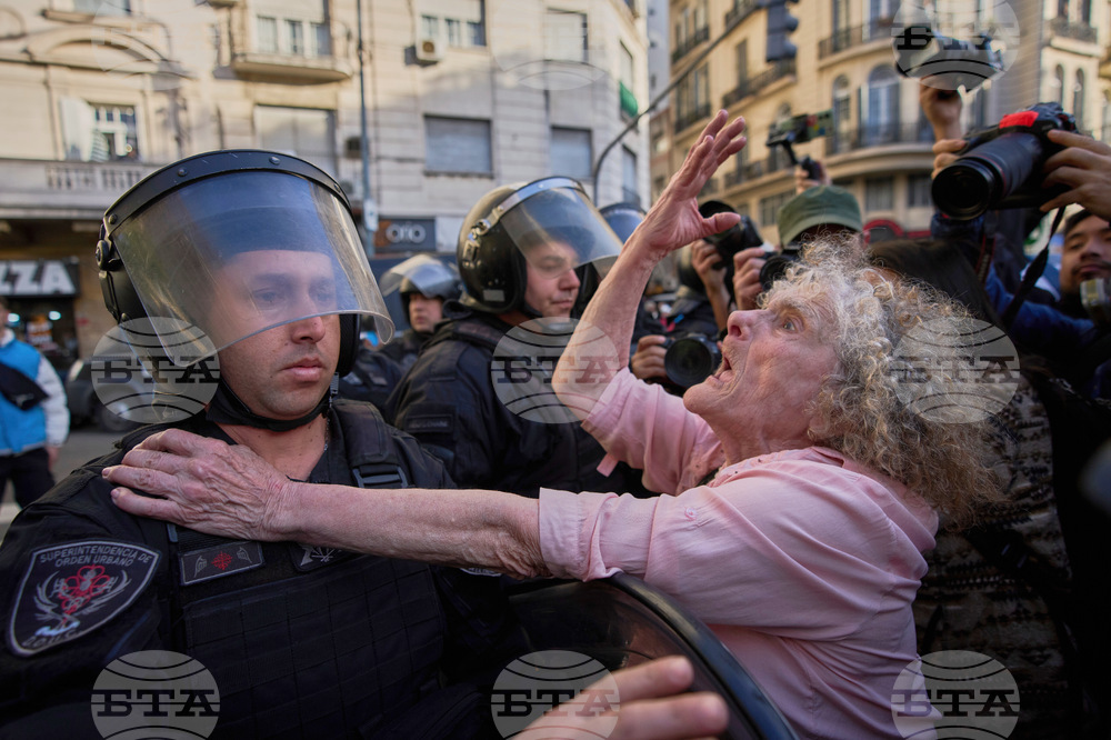 APTOPIX Argentina Protest