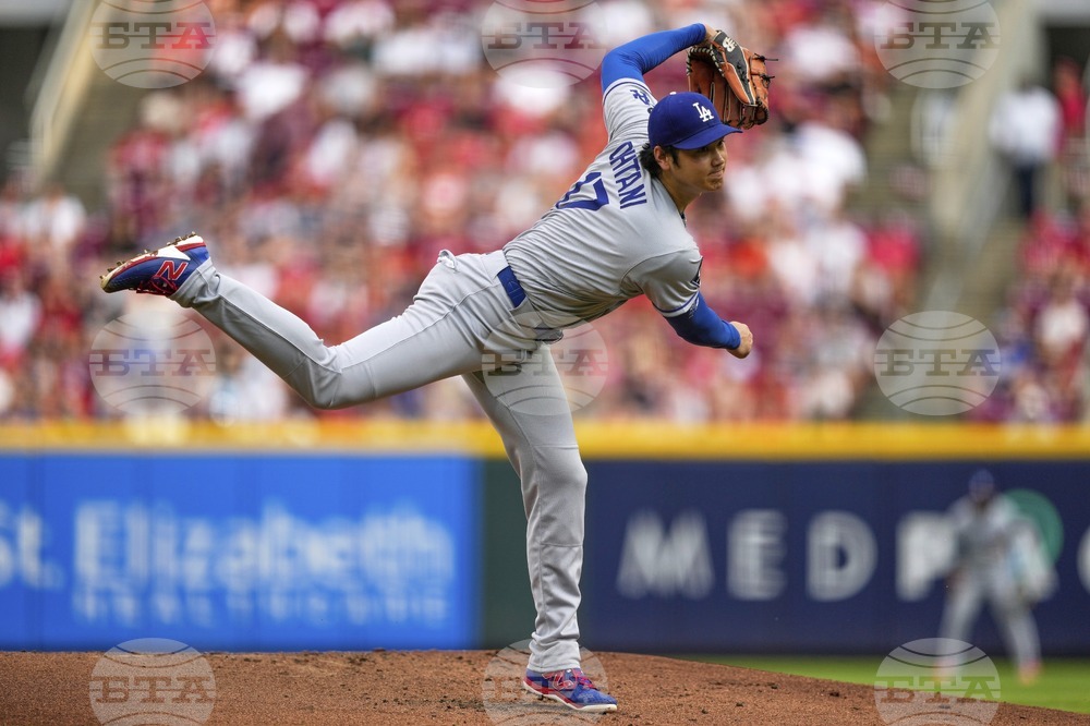 Dodgers Reds Baseball