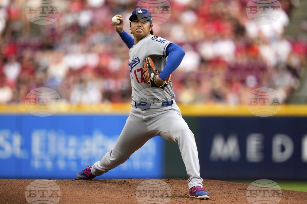 Dodgers Reds Baseball