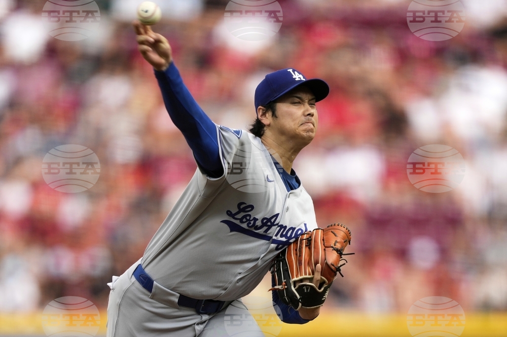 Dodgers Reds Baseball