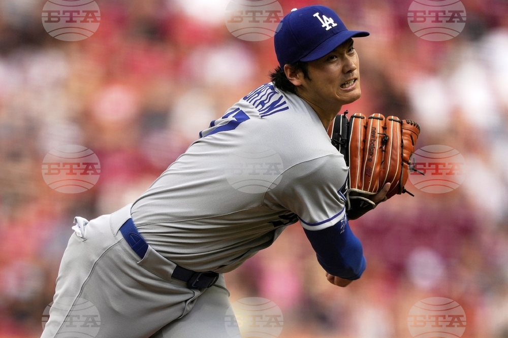 Dodgers Reds Baseball