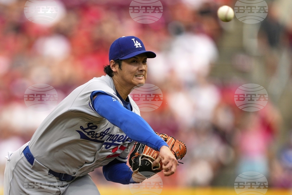 Dodgers Reds Baseball