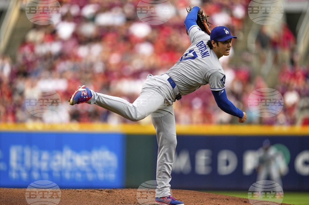 Dodgers Reds Baseball