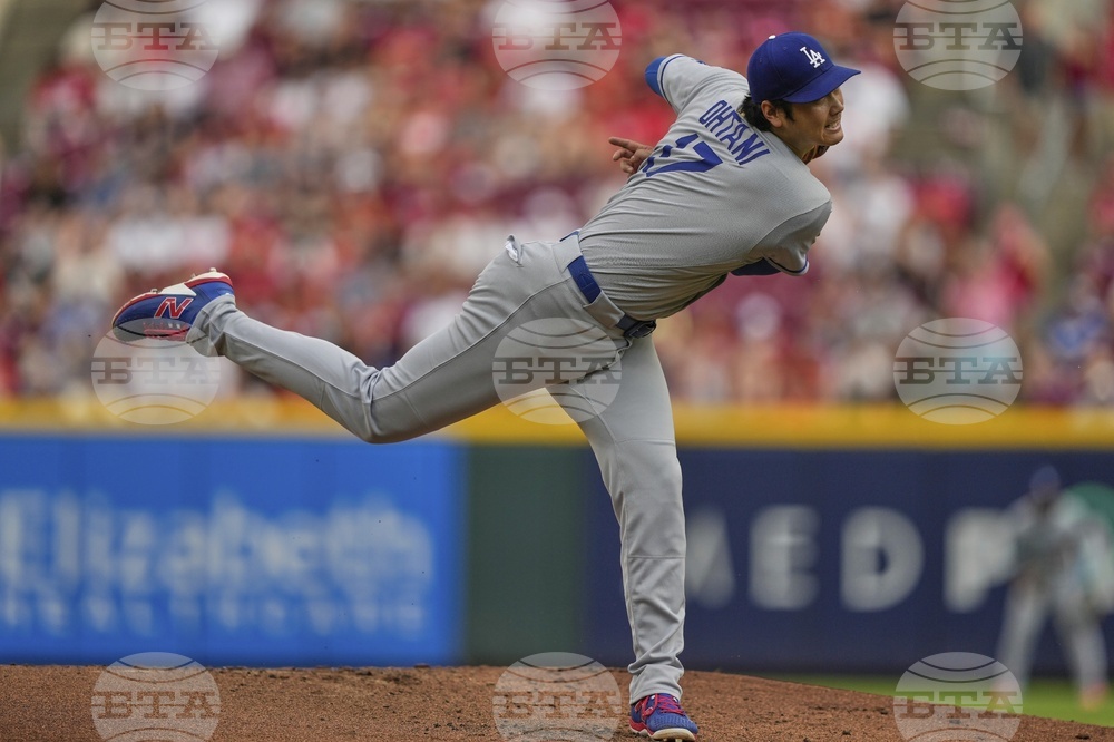 Dodgers Reds Baseball