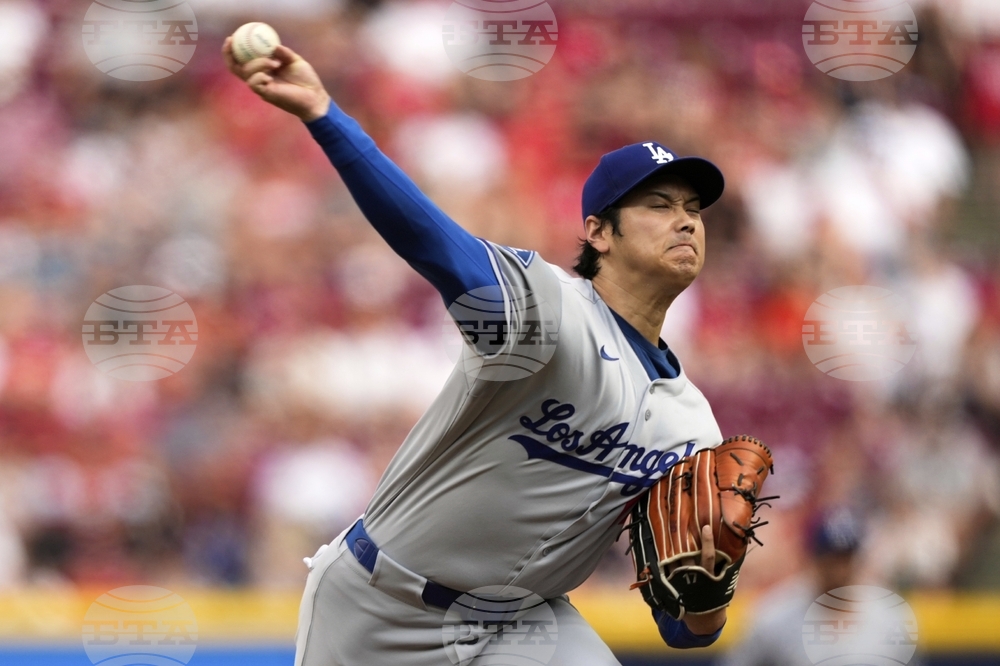 Dodgers Reds Baseball