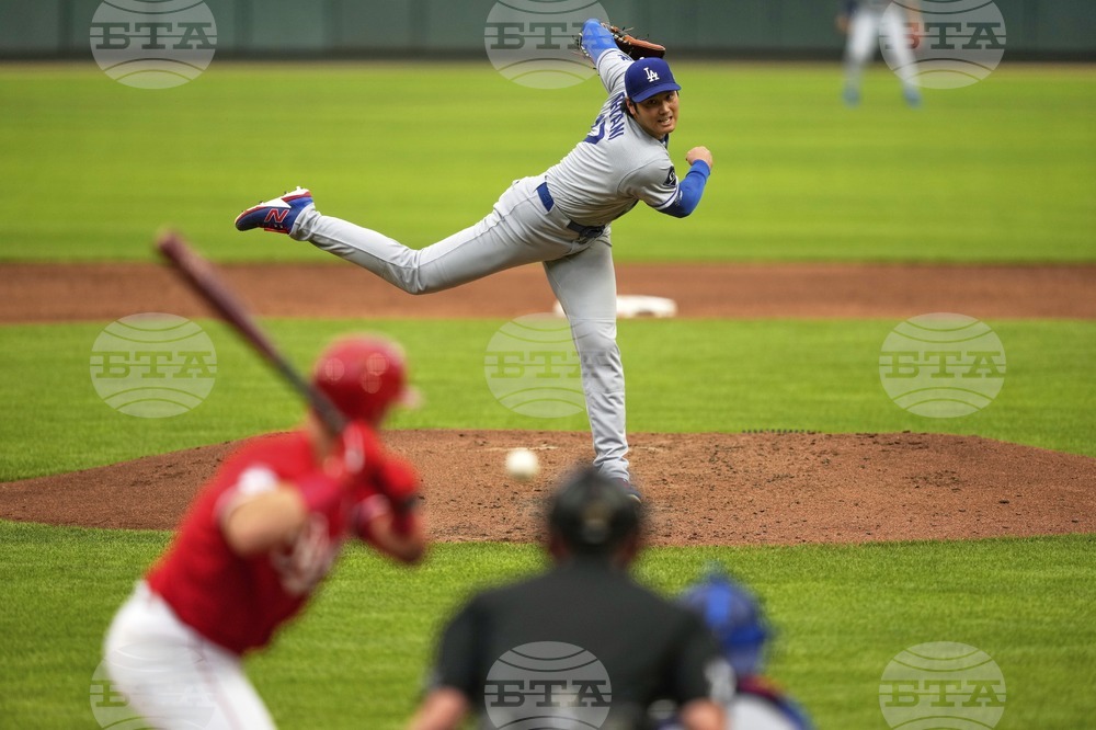 Dodgers Reds Baseball