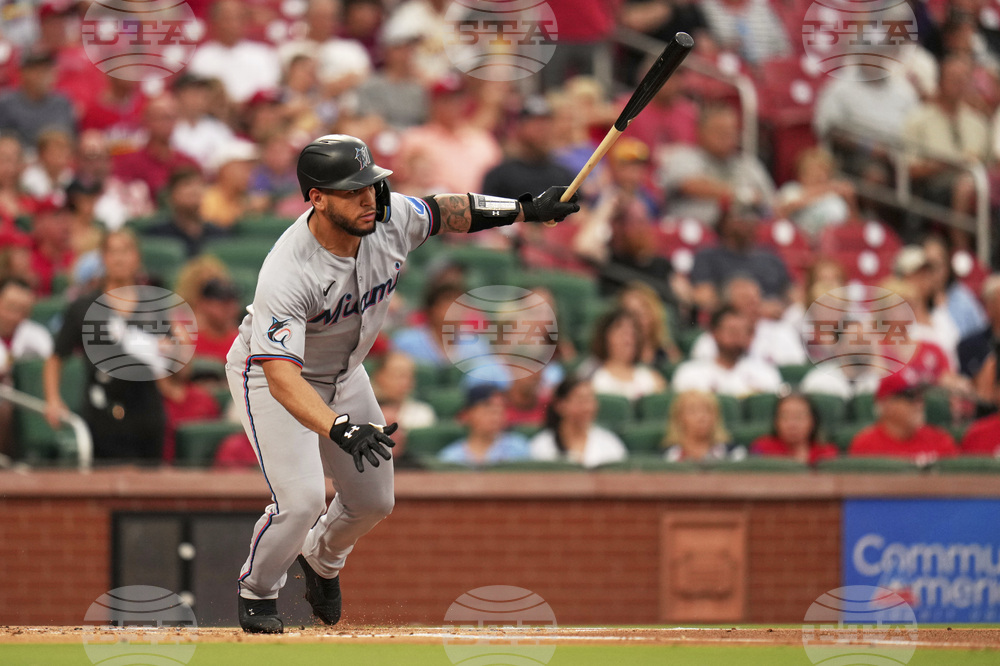 Marlins Cardinals Baseball