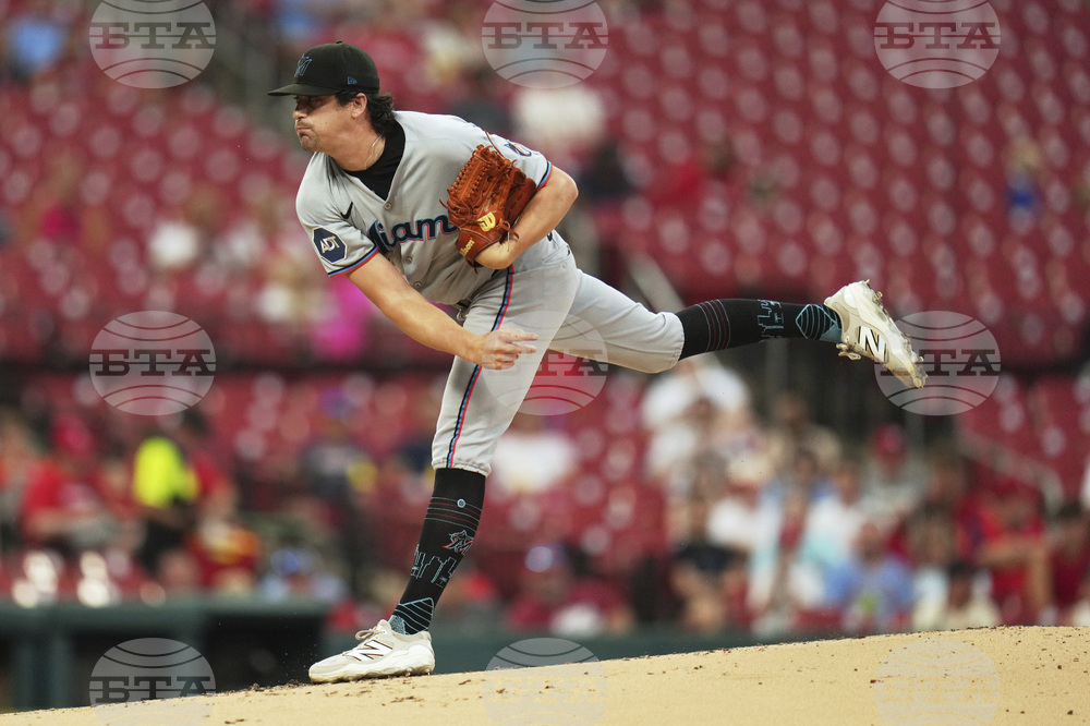 Marlins Cardinals Baseball