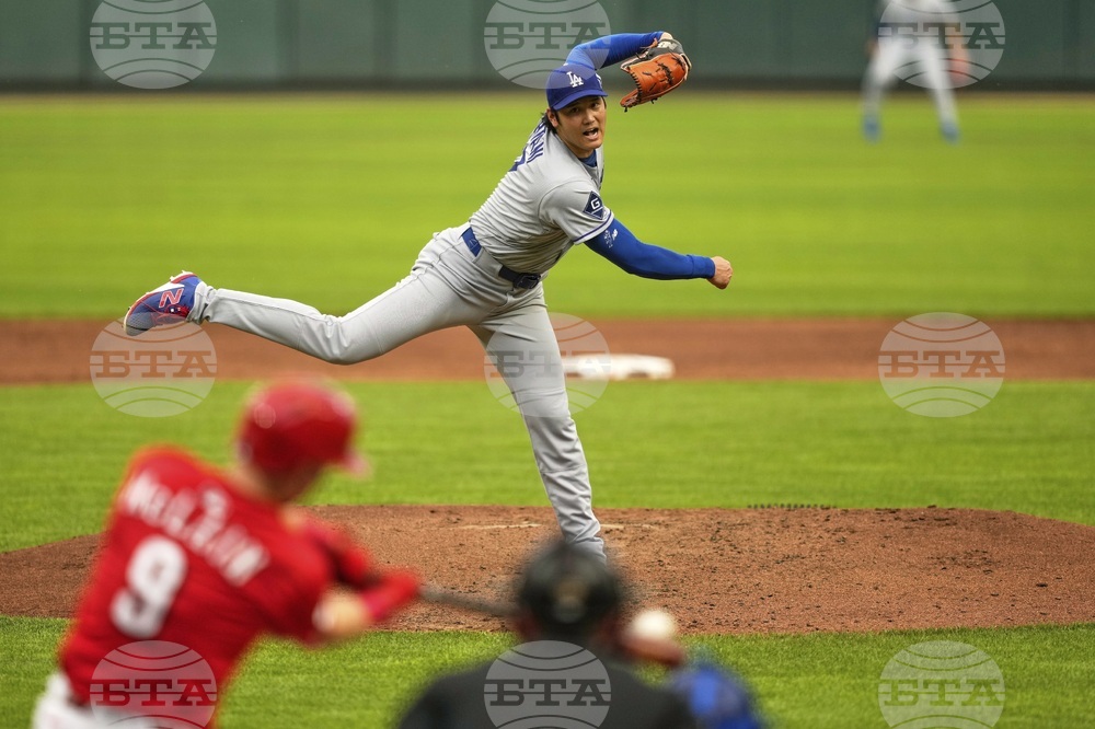 Dodgers Reds Baseball