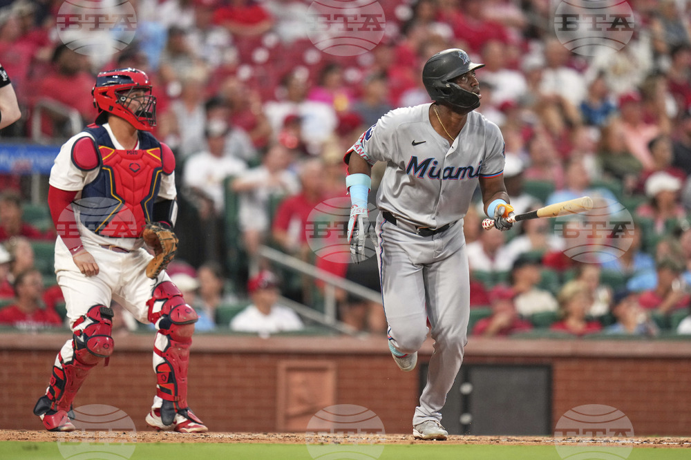 Marlins Cardinals Baseball